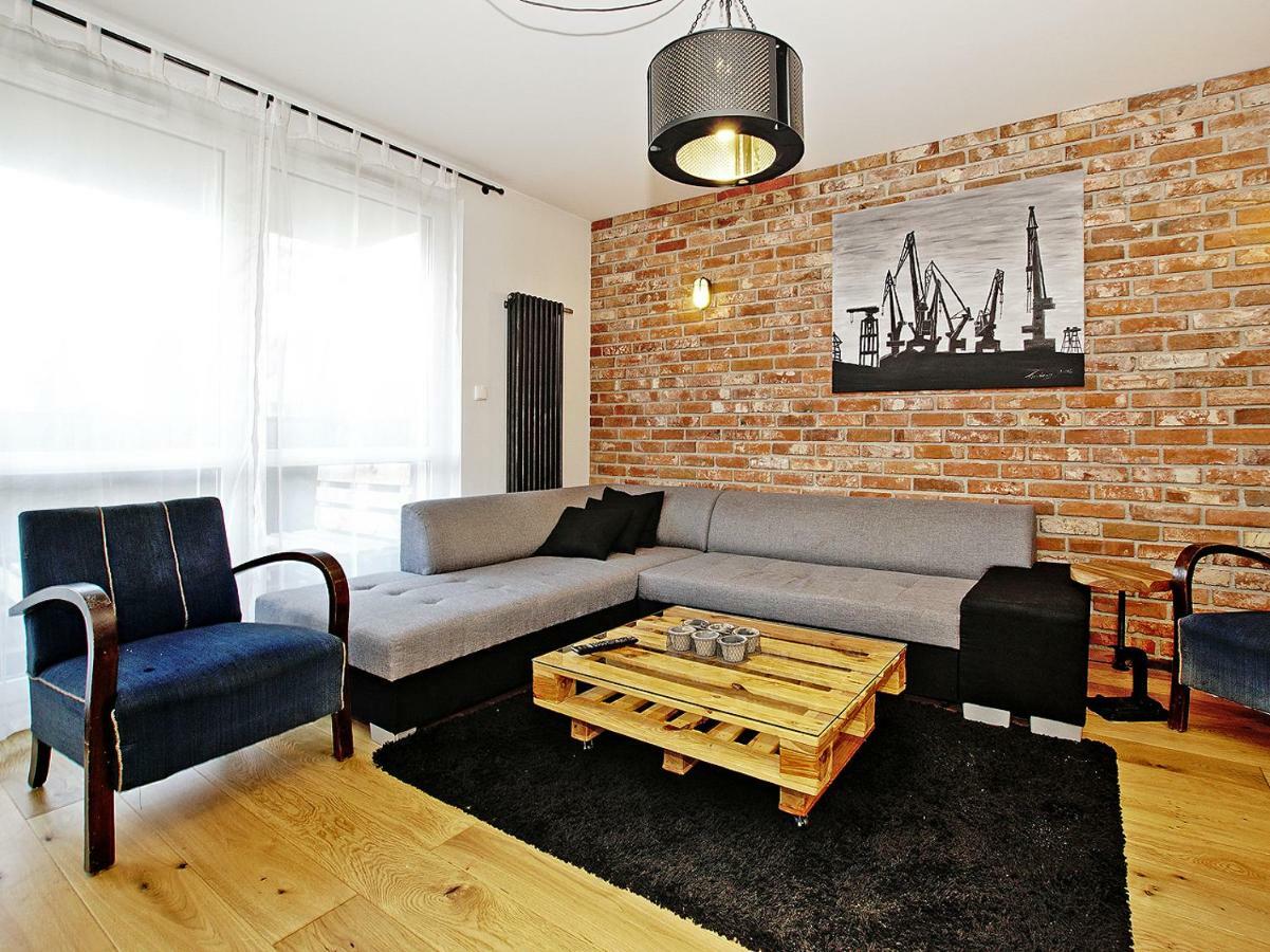 Apartmán Platinium Kartuska Modern Gdaňsk Exteriér fotografie