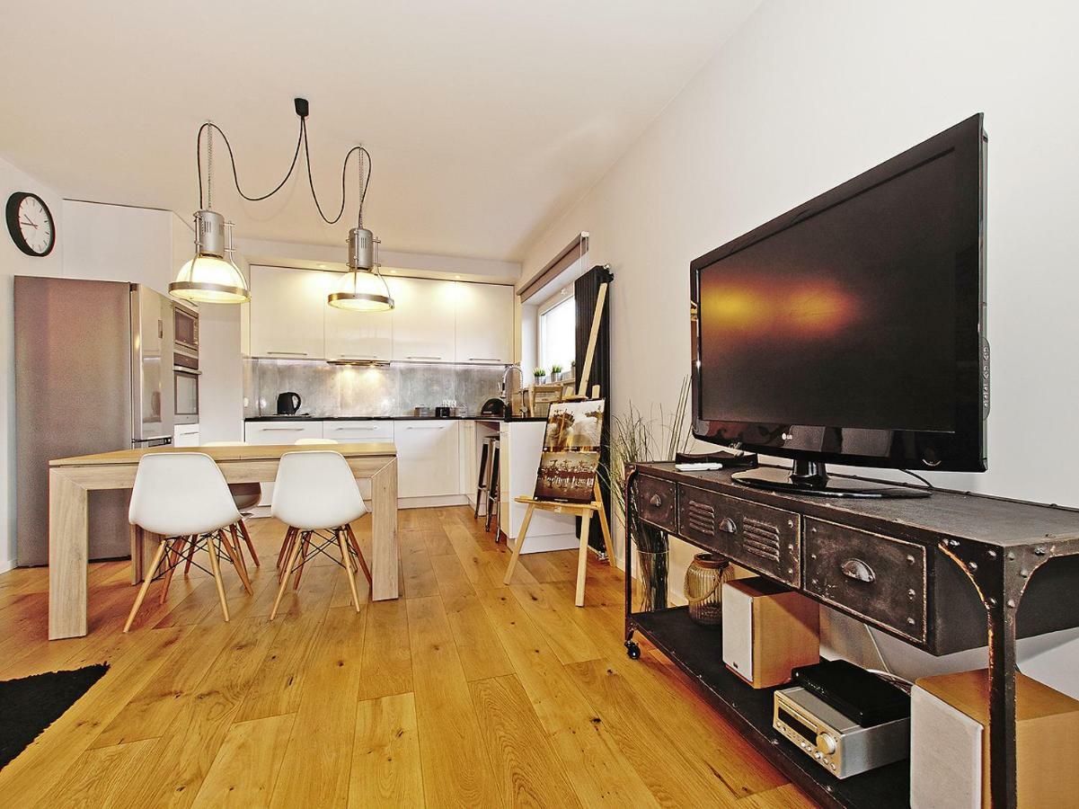 Apartmán Platinium Kartuska Modern Gdaňsk Exteriér fotografie